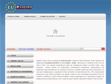 Tablet Screenshot of eukurier.pl